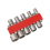 Hilka Hilka Tools Nut Driver Set 10 Piece - Silver 1