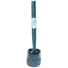 Hydraulic Toilet Brush Tongue-type Silicone Soft Cleaning Brush Green