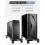 Computer Tower Stand, Adjustable Mobile Cpu Stand with Rolling Caster Wheels, Pc Tower Stand Holder for Floor Carpet Gaming Pc Case, Fits Home 3
