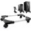 Computer Tower Stand, Adjustable Mobile Cpu Stand with Rolling Caster Wheels, Pc Tower Stand Holder for Floor Carpet Gaming Pc Case, Fits Home 2