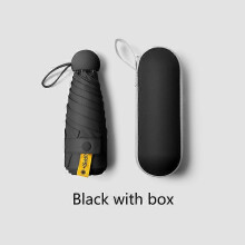 Sun umbrella Anti-UV Mini capsule umbrella small umbrella pocket sun protection and ultraviolet protection umbrella Paraguas