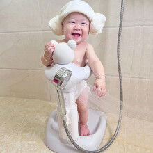 Adjustable Baby Bathtub Stand with AntiSlip Support for Infant and Toddler Bath (Grey)