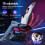 ELFORDSON ELFORDSON Gaming Chair Racing Office Executive Computer Work Purple 3