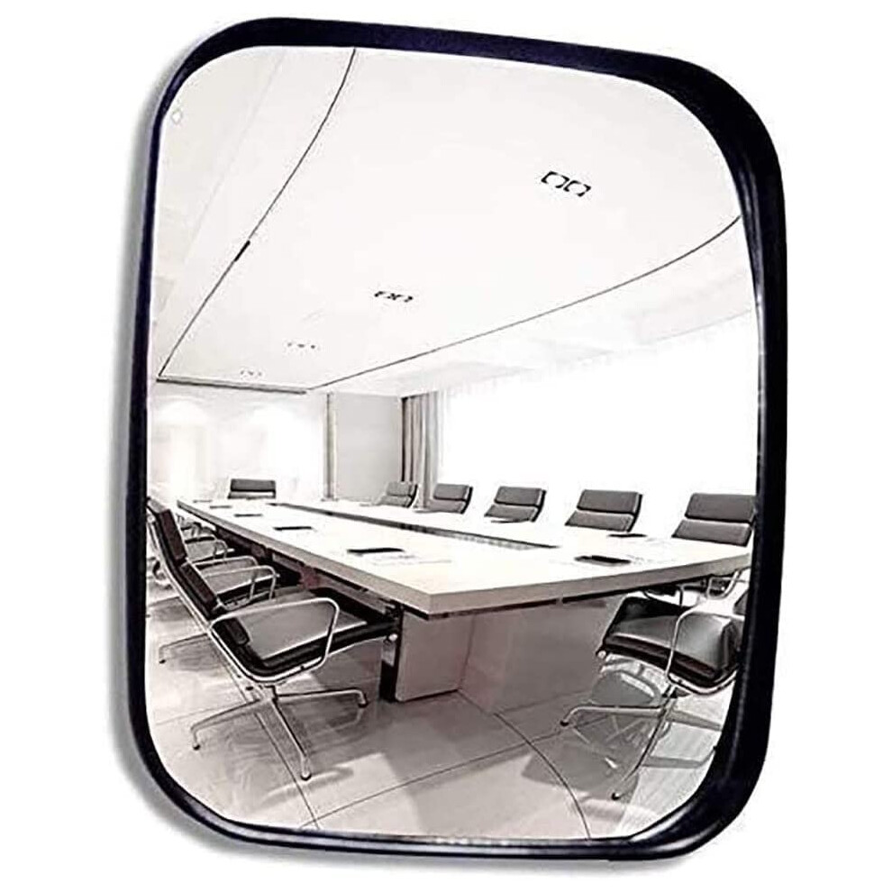 Convex Security Mirror Rectangular Wide Angle For Supermarket Antitheft And Traffic Safety 16X19cm 9365369332324