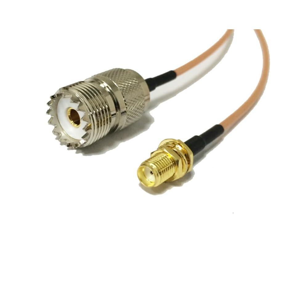 Rf Coaxial Adapter Sma Female To Uhf Male So239 Rg316 Cable 30Cm For Wireless Modem 9164114062130