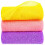 3 Pcs African Exfoliating Sponge Set with Deep Exfoliating Texture and Extra Long Stretch Design 1