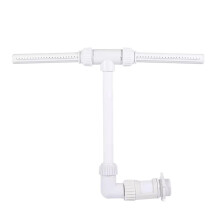 Double Head Pool Fountain with Adjustable Spray Direction for Swimming Pools, Ponds and Garden Irrigation