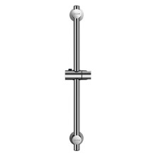 Stainless Steel Adjustable Shower Rail NoDrill Bathroom Fixed Rod 50cm White Fruit Peach5