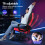 ELFORDSON ELFORDSON Gaming Chair Racing Office Executive Computer Work Red 5