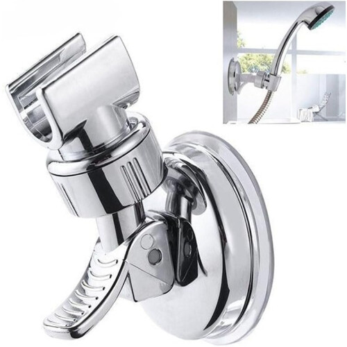 Shower Head Holder 360 Adjustable Wall Mount with Strong Suction NoDrill Installation 1