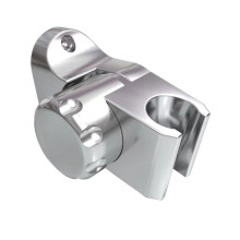Wall Mounted Adjustable Shower Head Holder ABS Bathroom Bracket Stand for Handheld Shower 6cm