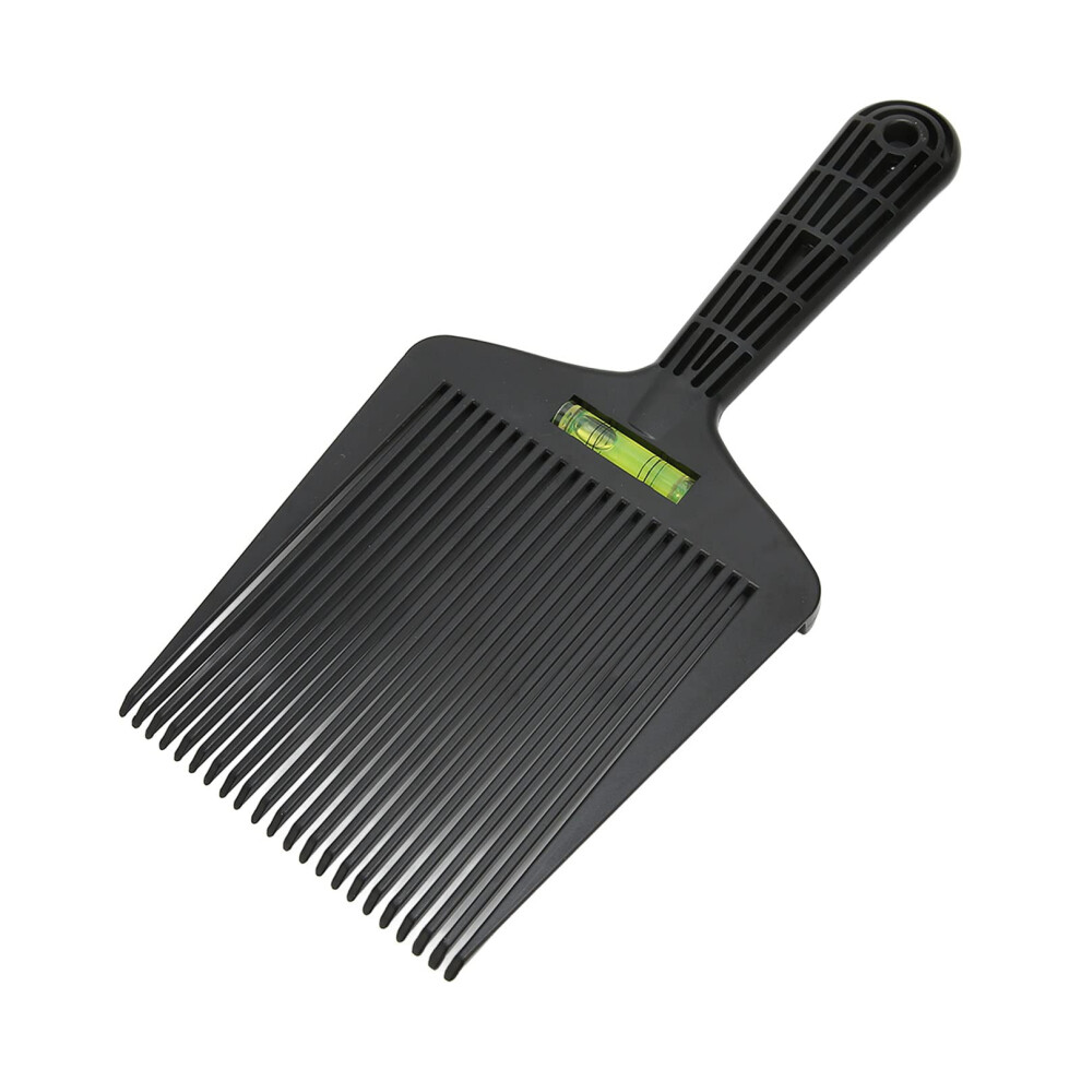 Flat  Comb for Barbers with Straightening Teeth, Precise Hair Trimming, Lightweight ABS Design