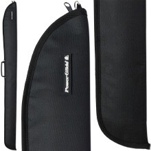 PowerGlide Soft Padded Cue Case 3/4 Joint Snooker & Pool Cue Protection