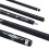 PowerGlide Luxe Carbon Pool Cue 3K Carbon Composite Leather Grip 1