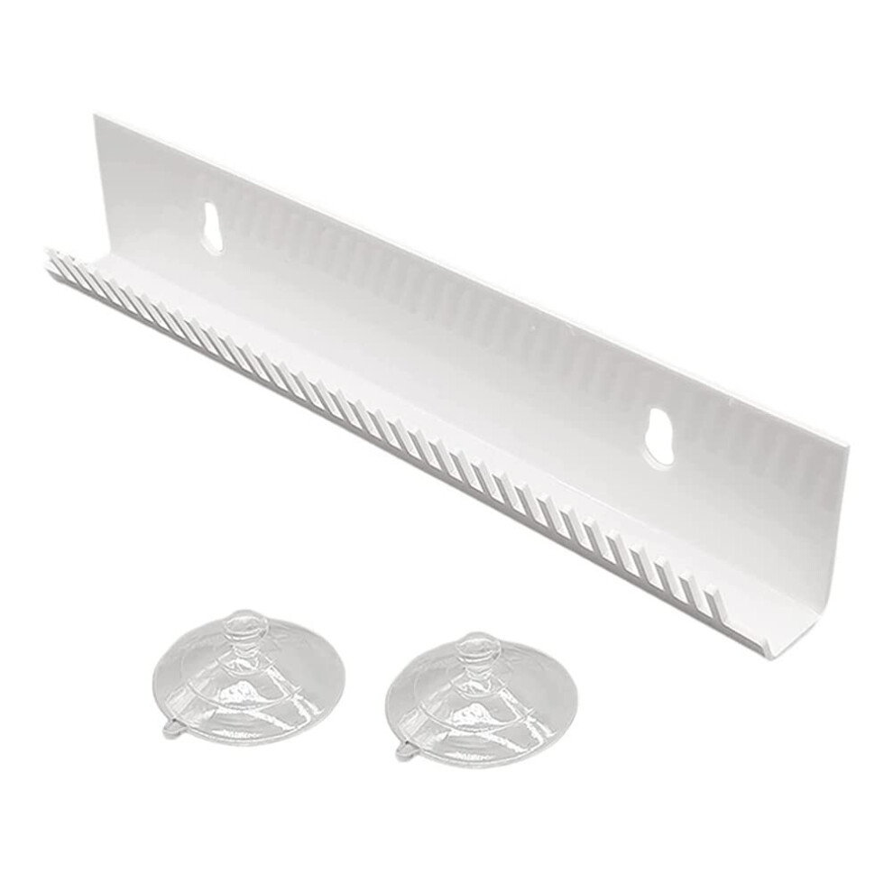 Hair Extension Holder for Styling and Coloring, Wig Organizer with Suction Cups, White