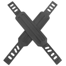 Adjustable Exercise Bike Pedal Straps with Buckle, HeavyDuty Toe Straps for Stationary Bikes