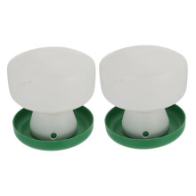 2pcs Parrot Water Feeder Automatic Bird Cage Drinking Bottle Durable SplashProof Easy Install