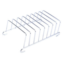Toast Bread Rack Stainless Steel 8 Slice Capacity Rectangular Kitchen Bread Holder Organizer