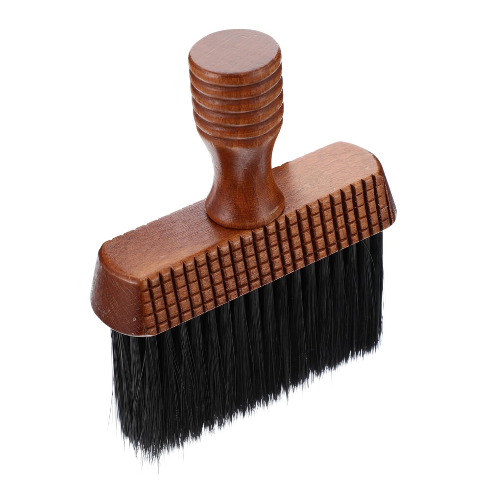 Hairdressing Styling Brush with Wooden Handle for Barber  Hair Cleaning and Salon Use