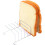 Toast Bread Rack Stainless Steel 8 Slice Capacity Rectangular Kitchen Bread Holder Organizer 5