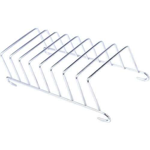 Toast Bread Rack Stainless Steel 8 Slice Capacity Rectangular Kitchen Bread Holder Organizer 1
