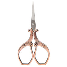Retro design, ergonomische handgreep, roestvrijstalen bladen, scherp en soepel, compact formaat, lichtgewicht, multifunctionele schaar voor borduren,