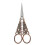 Copper Plated Metal Sharp Points for Detail Work Lightweight Design Multifunctional Sewing Scissors Durable and Sharp Ergonomic Handle Vintage 3