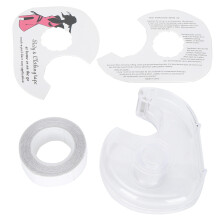 Tape Cutter Acrylic Tape Dispenser Lightweight Compact Refillable Dispenser For Office Home Use Durable And Easy To Use Transparent Design