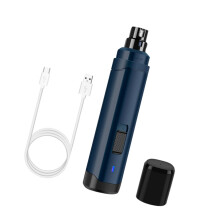 USB Rechargeable Electric Pet Nail Trimmer Paw Nail Polisher ABS Quiet Motor Dogs And Cats Navy Compact Grooming Tool