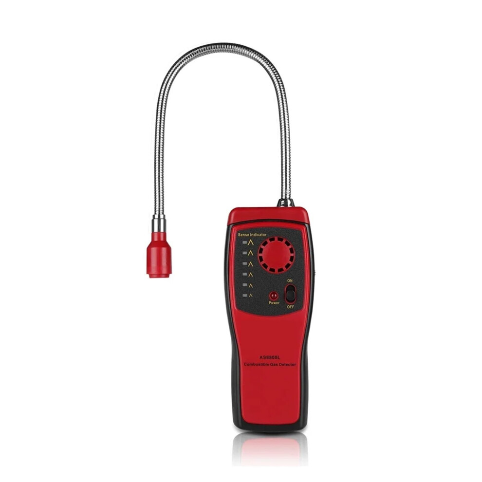 Gas Analyzer As8800l Combustible Gas Detector For Natural Gas Leak Detection With Sound And Light Alarm 9164114190796