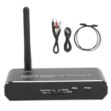 Hi Fi Bluetooth Receiver With Optical And Digital Coaxial Output Capabilities Low Latency Audio Adapter For Upgrading Traditional Stereo Equipment