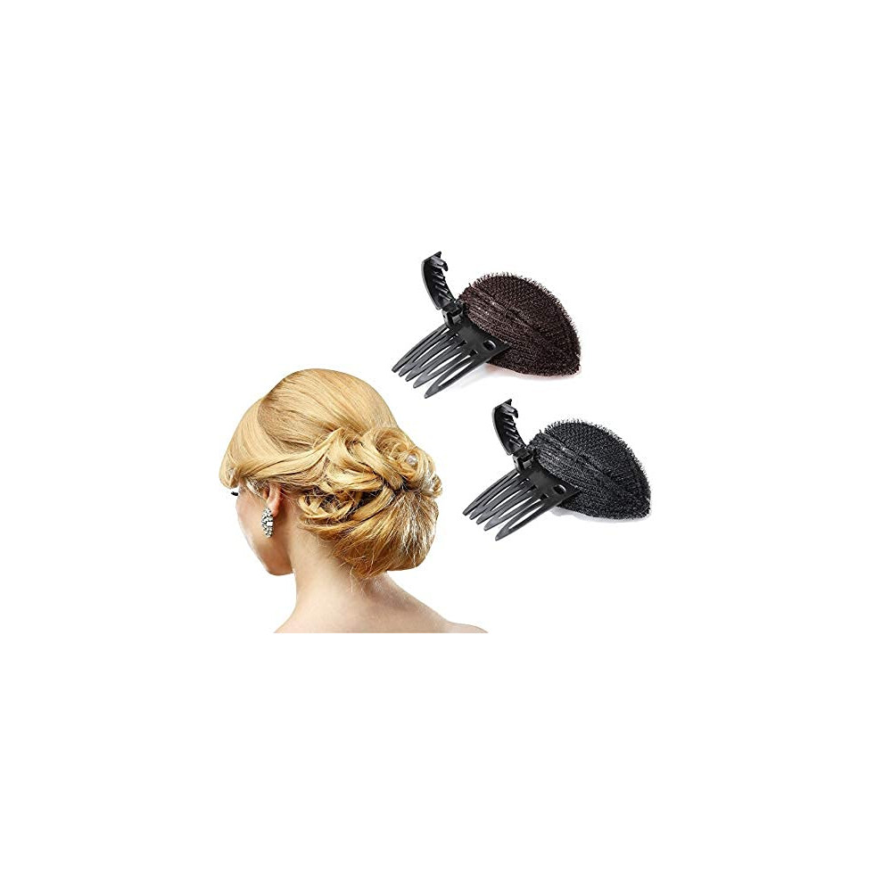 2pcs Hair Volume Insert Puffy Hair Pad for Women Instant Volume Boost and Invisible Styling Tool