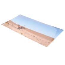 Aquarienhintergrunddekoration PVC 122x50cm Wüsten-Trockenbaumuster Tapete