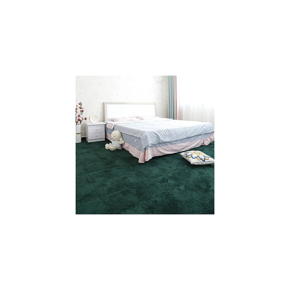 Foam Play Mat 20pcs Set with Borders, Soft Interlocking Floor Tiles 12x12 Inch for Room and Yard
