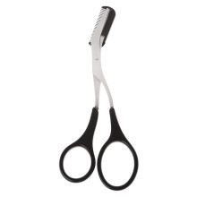 Eyebrow Tweezer Comb with Eyelash Trimmer Scissors for Hair Removal and Brow Shaping