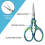 Art Work Scissors with Protective Covers, Embroidery Scissors for Needlework Craft Scissors, Sewing Scissors with Sharp Pointed Blades for Cross Stitc 4