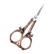 Tijeras de costura con estuche protector para manualidades y bordado, tijeras de punta afilada, mini tijeras de ganchillo de acero inoxidable, mango
