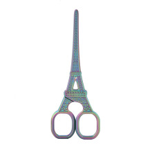 Modische Nähschere mit Eiffelturm-Motiv, Stickschere aus Edelstahl für präzises Schneiden, elegantes Stickwerkzeug für DIY-Kunstprojekte