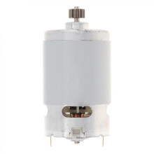 Gear Micro Motor, 11Tooth 550 DC Motor, TwoSpeed Cordless Drill Motor, 12V 23000 RPM / 16.8V 26000 RPM