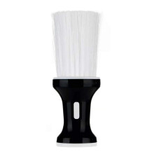 Barber Neck Duster and Hair Cutting Brush 2 in 1 with Soft Bristles and Controlled Powder Release