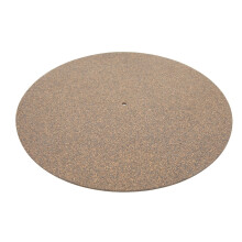 Nonslip Turntable Slipmat Soft Cork Material Shockproof Turntable Platter Mat Improves Sound Quality Phonograph Wear Reduction Easy To Install