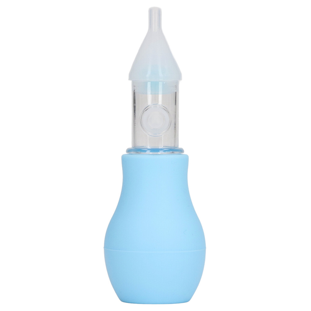 Silicone Nasal Aspirator 2 Pack Baby Nasal Syringe With Tilted Straw Design And Reusable Tips Nasal Congestion Relief For Newborns And Toddlers