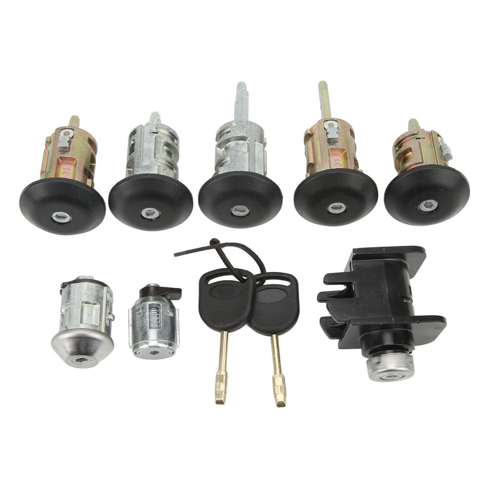 Ignition Switch Door Lock Kit Compatible With Transit Connect Complete Lock Set Strict Quality Standards Superior Quality Aluminum Alloy Durable 9149926080619