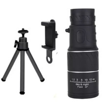 Prismáticos para exteriores de alta magnificación, impermeables y a prueba de polvo, monoculares, telescopios para adultos y niños con trípode,