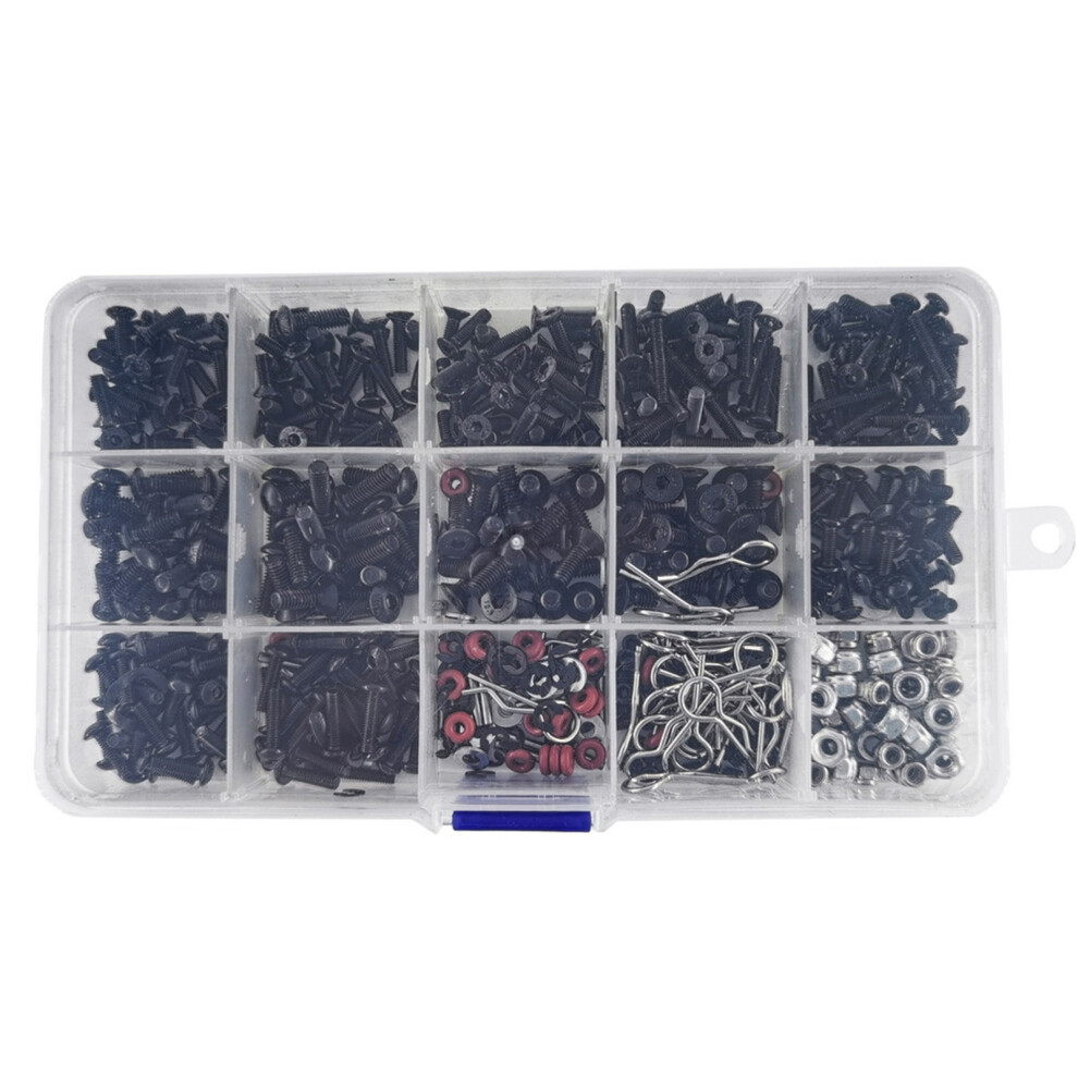 Hardware Fasteners Rc Crawler Cars For Axial Compatible Adjustable Screws Universal Rc Screw Kit Precision Cutting Technology Corrosion Resistance Rc 9499224673212