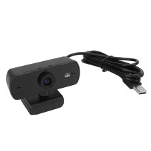 Webcam con microfono a cancellazione di rumore e obiettivo grandangolare, webcam HD per videoconferenze, messa a fuoco automatica, audio cristallino,