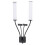 Lampe de beauté à double bras avec double bras flexible, éclairage LED bicolore à intensité variable pour extensions de cils, utilisation en 2