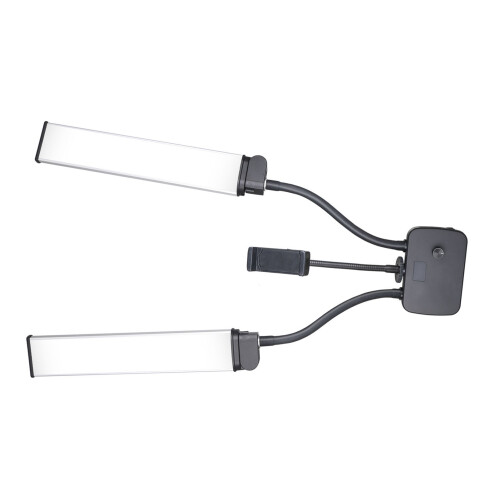 Φορητή διπλή λάμπα LED Flexible2Point LED φώτα με περιστρεφόμενο κουμπί Ανθεκτικό, μακράς 1