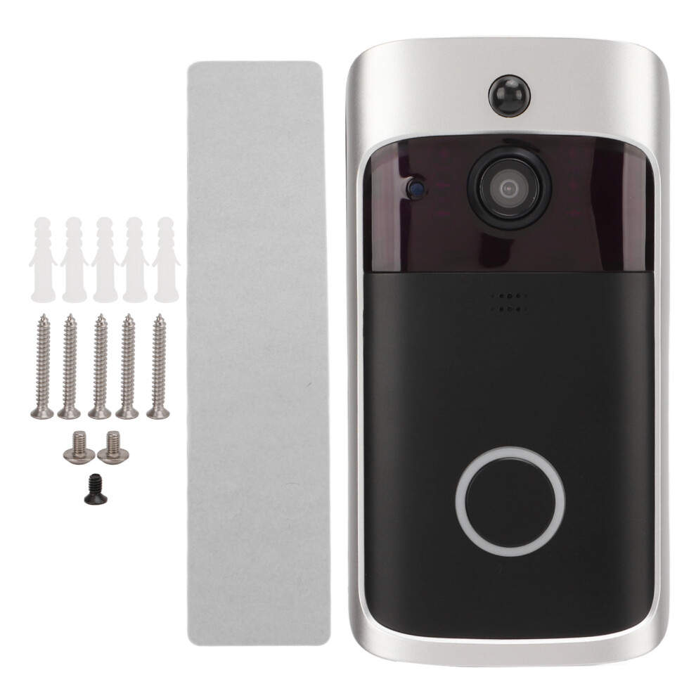 Night Vision Door Camera, Waterproof, Pir Motion Detection With Alarm Notification, Real-Time Alerts, For 24/7 Home Security Monitoring 9499224675827