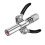 Grease Coupler Quick Release 10000 PSI, DoubleHandle, 1/8 NPT, 30 cm Hose 1
